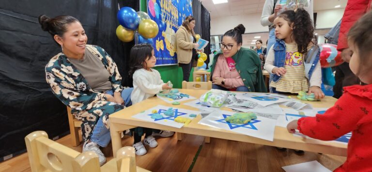 no degree job employees helping kids with art