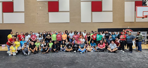 A group photo of Sunrise Children’s Foundation employees.