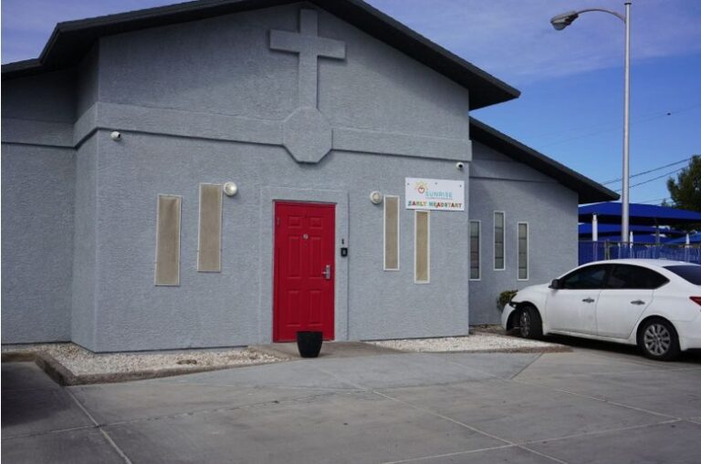 The outside of a Sunrise Children's Foundation location.