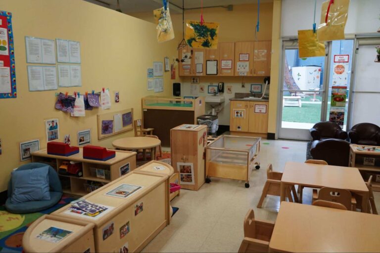 A classroom at a Sunrise Children’s Foundation location.