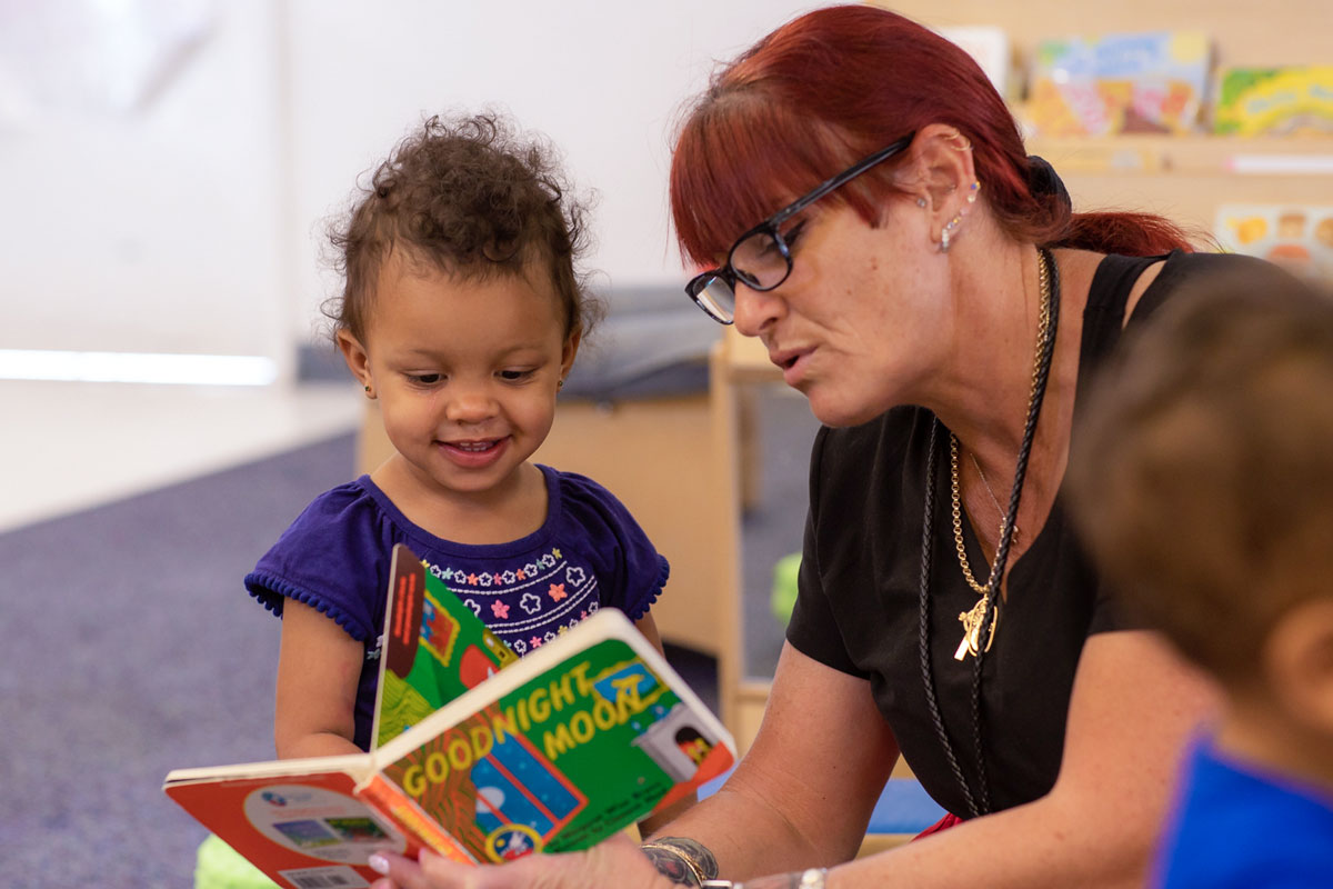 reading programs where people can teach kids to read from a young age