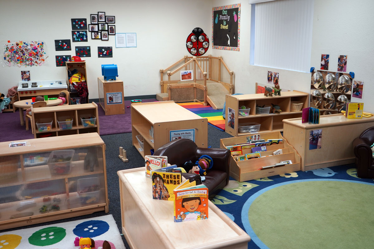 play area for the kids to play in