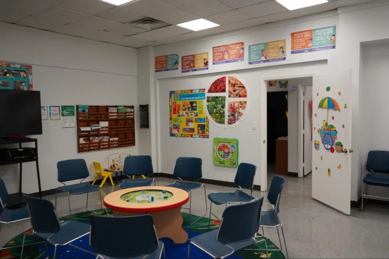 A classroom at a Sunrise Children’s Foundation location.