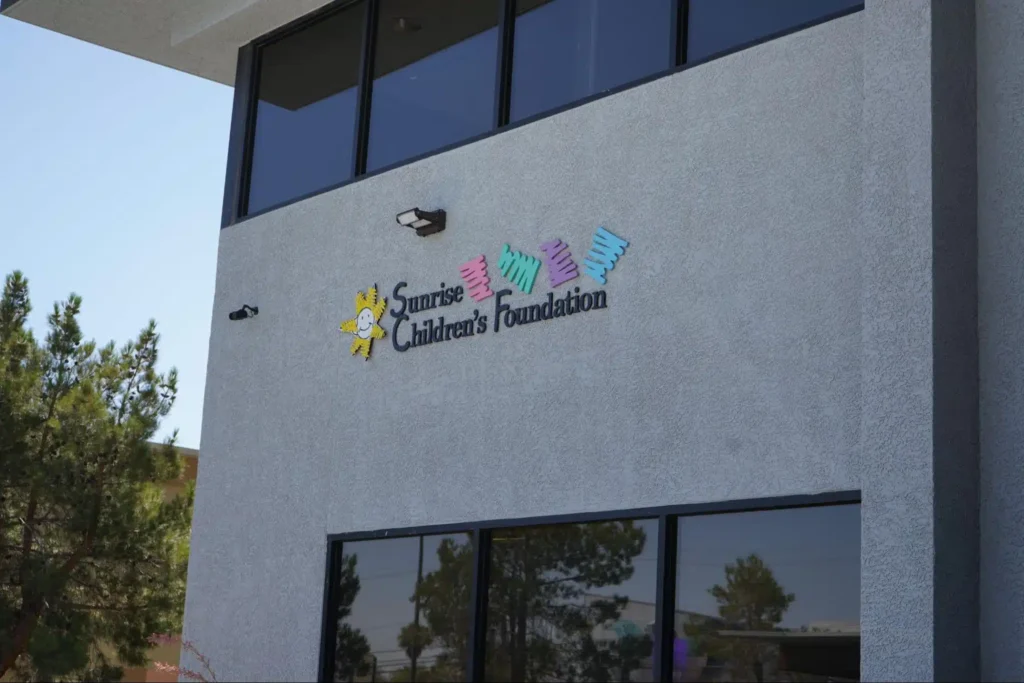 A Sunrise Children’s Foundation building.